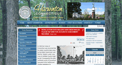 Desktop Screenshot of harwinton.us